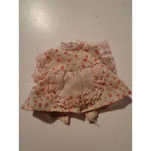 Vintage Barbie Ken Skipper Doll Accessory Clothing Floral Dress VTG
